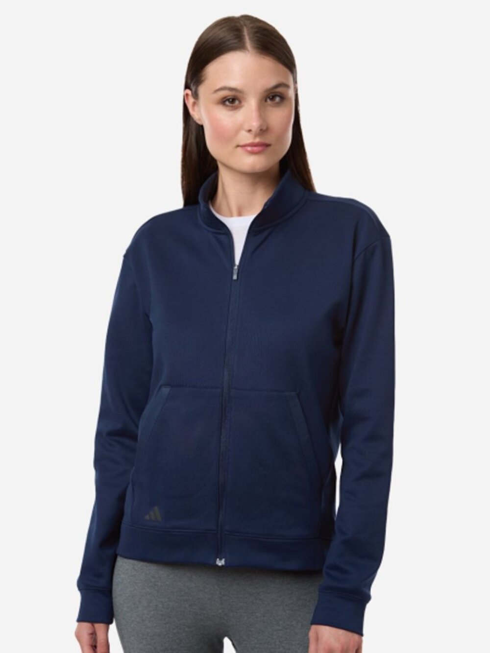 NWT New $100 Adidas Ultimate365 Cold.rdy Full-Zip Collegiate Navy Jacket Size L